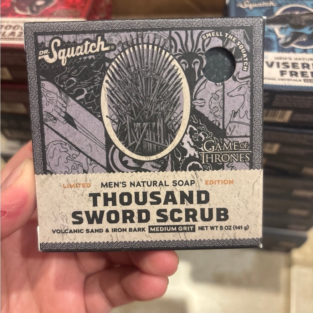 Dr. Squatch Game of Thrones Soaps